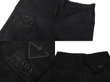 画像をギャラリービューアに読み込む, 極美品 PRADA プラダ パンツ SPH85 サイズ50 Re-Nylon トライアングルロゴ リサイクルナイロン ブラック 中古 4c069659
