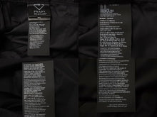 画像をギャラリービューアに読み込む, 極美品 PRADA プラダ パンツ SPH85 サイズ50 Re-Nylon トライアングルロゴ リサイクルナイロン ブラック 中古 4c069659