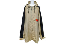 画像をギャラリービューアに読み込む, WU TANG SPORT WEAR ウータンクラン スポーツ ナイロンジャケット 刺繍 ベージュ ブラック 美品 中古 4c069666