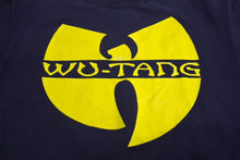 Load image into Gallery viewer, wu-wear ウーウェア 90s WU TANG CLAN Tシャツ ネイビー イエロー プリント コットン サイズXL 美品 中古 4c069668