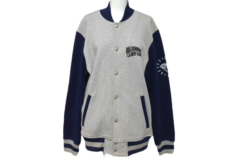 BILLIONAIRE BOYS CLUB Billionaire Boys Club Stadium Jumper Size XS Cotton Gray Good Condition Used 4c069681