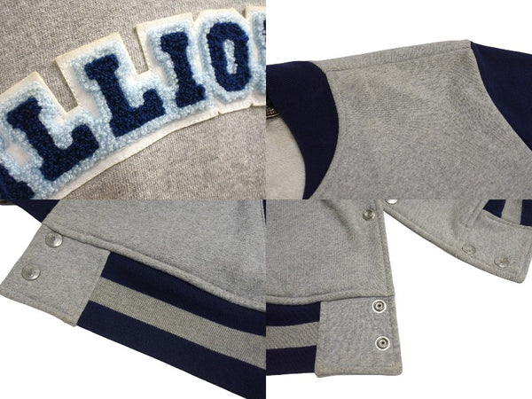 BILLIONAIRE BOYS CLUB Billionaire Boys Club Stadium Jumper Size XS Cotton Gray Good Condition Used 4c069681