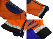 画像をギャラリービューアに読み込む, HONDA ホンダ 90s レーシング ジャケット マルチカラー ヴィンテージ アウター レザー コットン サイズXL 良品 中古 4c069713