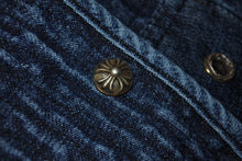 画像をギャラリービューアに読み込む, 新品同様 CHROME HEARTS クロムハーツ 24-25AW クランク ベイト フィッシング デニム ハット ブルー コットン ナイロン サイズM 中古 4c069730