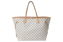 画像をギャラリービューアに読み込む, 新品同様 新型 LOUIS VUITTON ルイヴィトン ネヴァーフルGM ダミエ アズール ハンドバッグ N40601 中古 4c069756