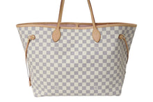 画像をギャラリービューアに読み込む, 新品同様 新型 LOUIS VUITTON ルイヴィトン ネヴァーフルGM ダミエ アズール ハンドバッグ N40601 中古 4c069756