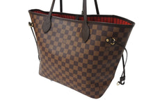 Load image into Gallery viewer, 新品未使用 LOUIS VUITTON ルイヴィトン ネヴァーフル MM トートバッグ N41358 ダミエ キャンバス ブラウン ゴールド金具 中古 4c069760