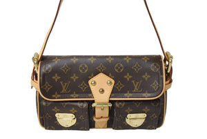 新品同様 LOUIS VUITTON ルイヴィトン ワンショルダーバッグ ハドソンPM モノグラム M40027 中古 4c069762