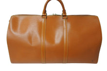 画像をギャラリービューアに読み込む, 極美品 LOUIS VUITTON ルイヴィトン キーポル55 ボストンバッグ ジパングゴールド エピレザー M42958 中古 4c069766