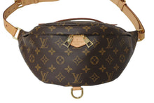 Load image into Gallery viewer, 極美品 LOUIS VUITTON ルイヴィトン ボディバッグ M43644 バムバッグ ブラウン モノグラムキャンバス 中古 4c069774