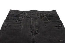 Load image into Gallery viewer, BALMAIN バルマン デニム パンツ ブラック ボトムス バイカー コットン サイズ29 S5HT551 美品 中古 4c069791