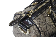 Load image into Gallery viewer, GUCCI グッチ ハンドバッグ 190257 497717 GGスプリーム タトゥープリント ハートチャーム レザー ゴールド金具 美品 中古 4c069810