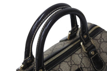 Load image into Gallery viewer, GUCCI グッチ ハンドバッグ 190257 497717 GGスプリーム タトゥープリント ハートチャーム レザー ゴールド金具 美品 中古 4c069810