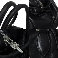 画像をギャラリービューアに読み込む, [USED/中古]CHROME HEARTS クロムハーツ ハンドバッグ  SQRRY JO FILI SM ブラック レザー シルバー925 シルバー金具 Bランク 中古 4c069821
