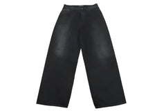 Very good condition BALENCIAGA DENIM SIZE STICKER BAGGY LARGE BAGGY FIT denim pants 767977 Size S Washed Used 4c069829