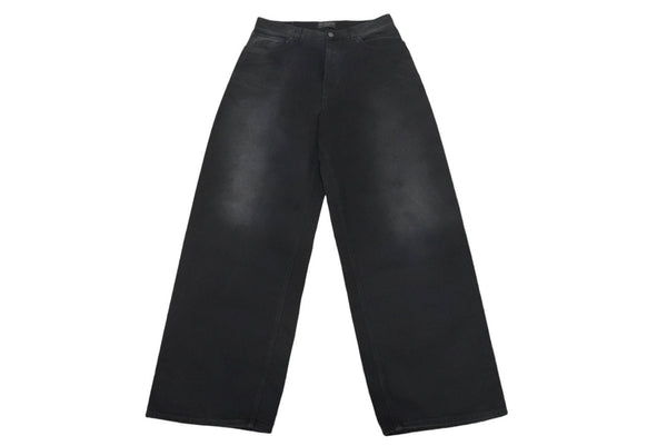 Very good condition BALENCIAGA DENIM SIZE STICKER BAGGY LARGE BAGGY FIT denim pants 767977 Size S Washed Used 4c069829