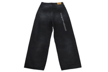 画像をギャラリービューアに読み込む, 極美品 BALENCIAGA バレンシアガ DENIM SIZE STICKER BAGGY LARGE BAGGY FIT デニムパンツ 767977 サイズS ウォッシュ加工 中古 4c069829