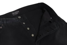画像をギャラリービューアに読み込む, 極美品 BALENCIAGA バレンシアガ DENIM SIZE STICKER BAGGY LARGE BAGGY FIT デニムパンツ 767977 サイズS ウォッシュ加工 中古 4c069829