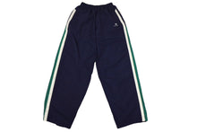 Load image into Gallery viewer, 極美品 BALENCIAGA バレンシアガ Sporty B Track Pants トラックパンツ 675491 サイズ44 サイドライン ネイビー ナイロン 中古 4c069830