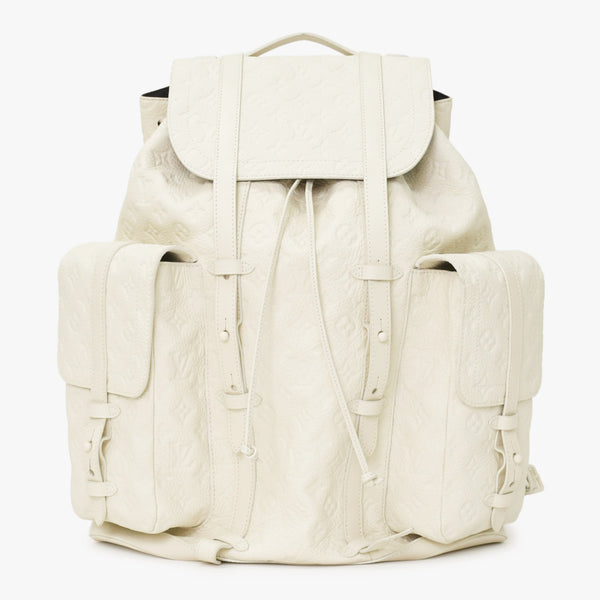 Like new LOUIS VUITTON Christopher GM Rucksack Backpack M53286 Monogram Empreinte Virgil Abloh Used 4a000700