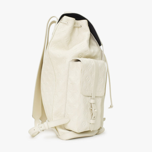Like new LOUIS VUITTON Christopher GM Rucksack Backpack M53286 Monogram Empreinte Virgil Abloh Used 4a000700