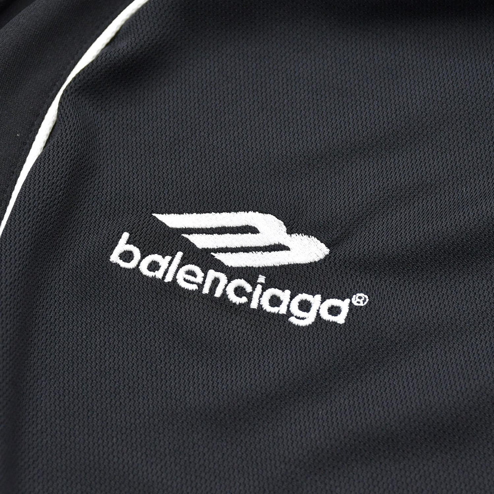 新品同様 BALENCIAGA バレンシアガ 24SS PARIS SOCCER パリ サッカーゲームシャツ 778972 サイズ1 ブラック 中古 4a007004
