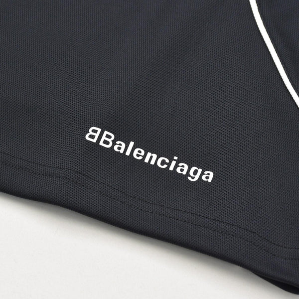 新品同様 BALENCIAGA バレンシアガ 24SS PARIS SOCCER パリ サッカーゲームシャツ 778972 サイズ1 ブラック 中古 4a007004