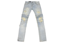 Load image into Gallery viewer, BALMAIN バルマン デニム パンツ ダメージデニム ボトムス バイカー コットン サイズ28 5385Z0621 美品 中古 4c070346