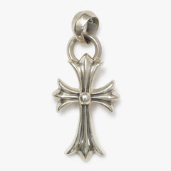 CHROME HEARTS クロムハーツ スモールCHクロス ウィズベイル ペンダント チャーム 重量約22.63g シルバー シルバー925 美品 中古 4a007036