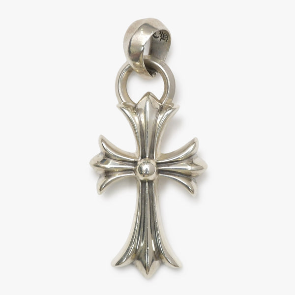 CHROME HEARTS クロムハーツ スモールCHクロス ウィズベイル ペンダント チャーム 重量約22.63g シルバー シルバー925 美品 中古 4a007036