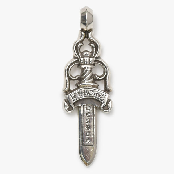 極美品 CHROME HEARTS クロムハーツ LARGE DAGGER ラージダガーペンダントトップ シルバー シルバー925 重量約39.25g 中古 4a007044
