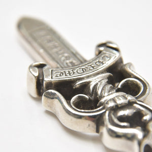 極美品 CHROME HEARTS クロムハーツ LARGE DAGGER ラージダガーペンダントトップ シルバー シルバー925 重量約39.25g 中古 4a007044