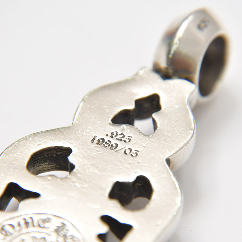 極美品 CHROME HEARTS クロムハーツ LARGE DAGGER ラージダガーペンダントトップ シルバー シルバー925 重量約39.25g 中古 4a007044