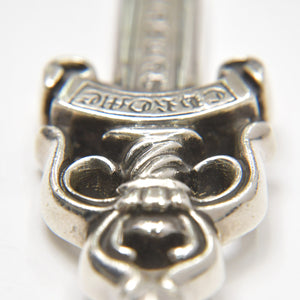 極美品 CHROME HEARTS クロムハーツ LARGE DAGGER ラージダガーペンダントトップ シルバー シルバー925 重量約39.25g 中古 4a007044