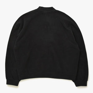 BALENCIAGA バレンシアガ Uniti Sports Icon モックネック フリース スウェットシャツ PJ71697975 フリース XSサイズ ブラック 美品 中古 4a007048