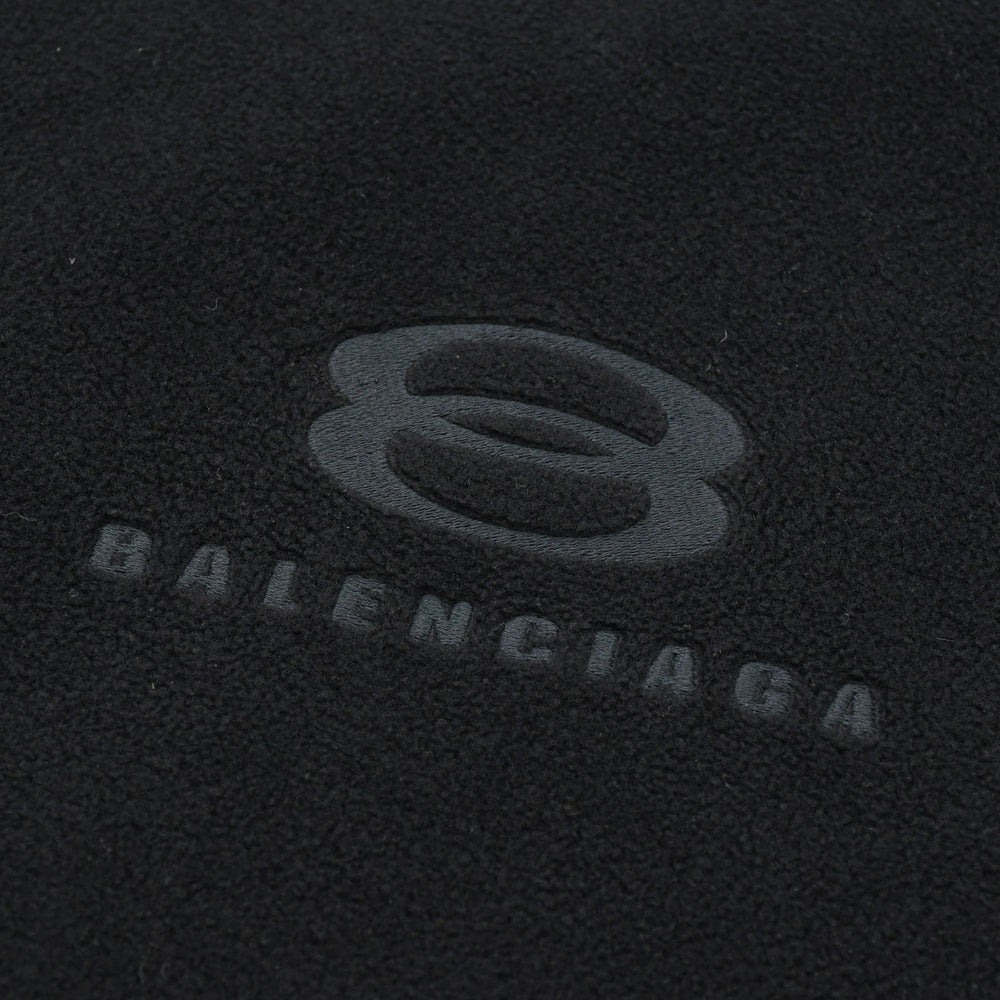 BALENCIAGA バレンシアガ Uniti Sports Icon モックネック フリース スウェットシャツ PJ71697975 フリース XSサイズ ブラック 美品 中古 4a007048