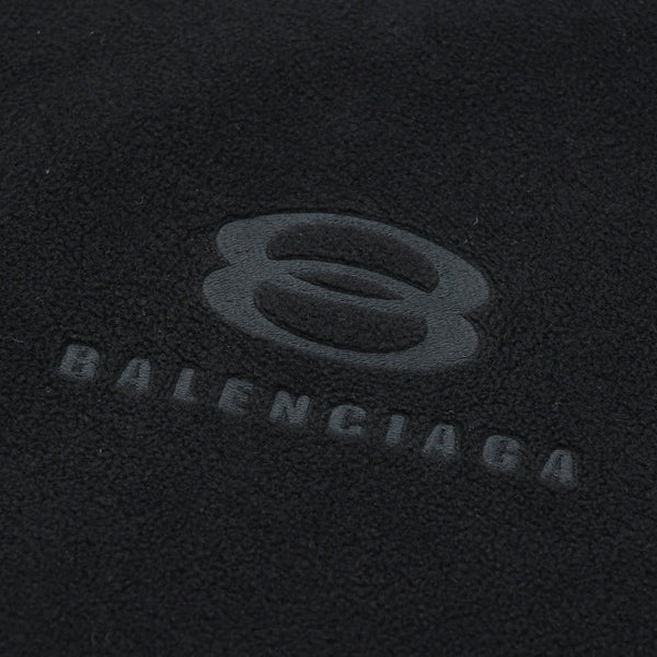 BALENCIAGA バレンシアガ Uniti Sports Icon モックネック フリース スウェットシャツ PJ71697975 フリース XSサイズ ブラック 美品 中古 4a007048
