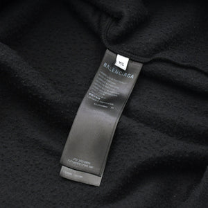BALENCIAGA バレンシアガ Uniti Sports Icon モックネック フリース スウェットシャツ PJ71697975 フリース XSサイズ ブラック 美品 中古 4a007048