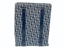 Load image into Gallery viewer, Christian Dior ディオール ハンドバッグ カバン スピーディ キャンバス トロッター柄 ネイビー 良品中古 4c071473
