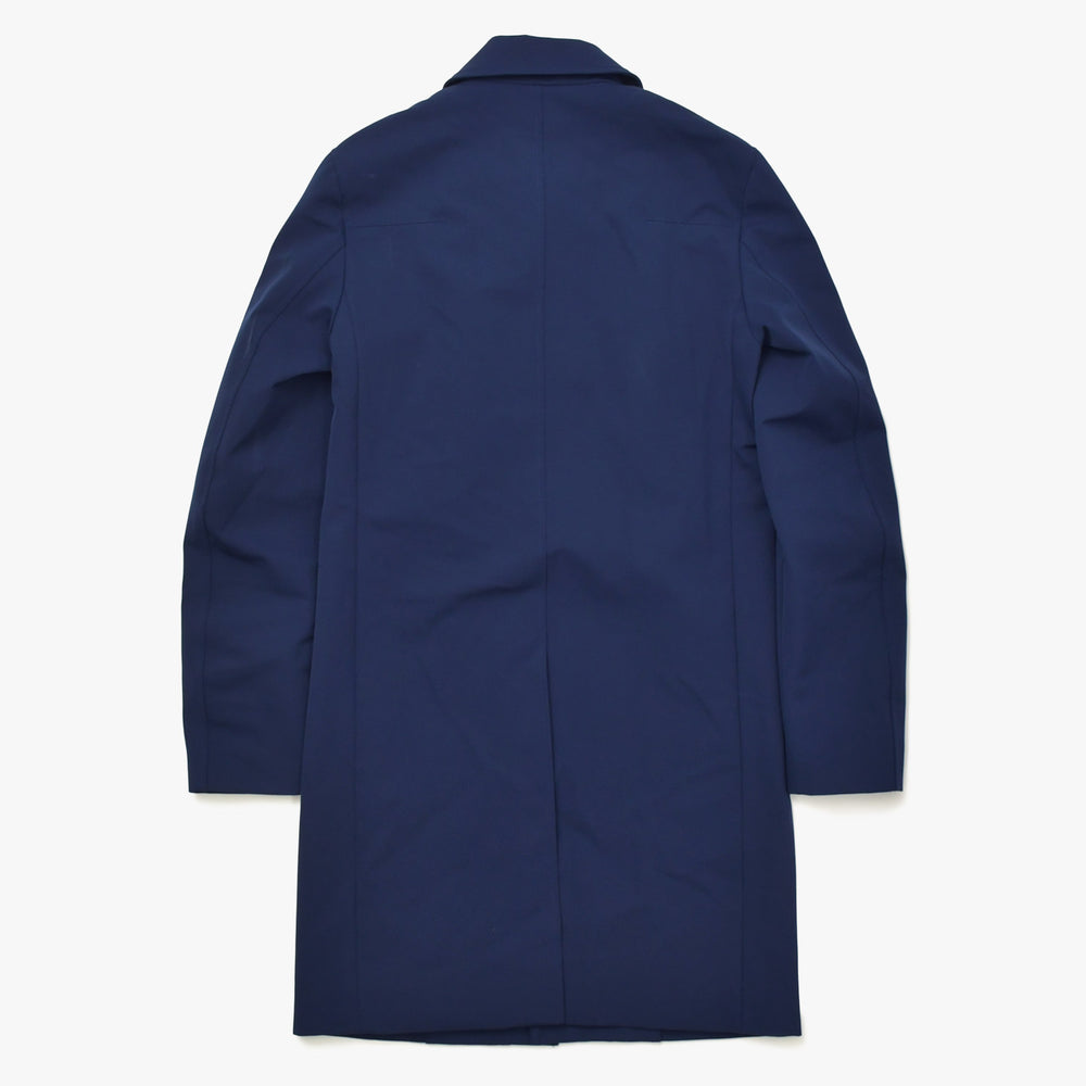 極美品 CHRISTIAN DIOR クリスチャンディオール コート 333C311H3000 イタリア製 ポリアミド ネイビー サイズ46 中古 4a007252