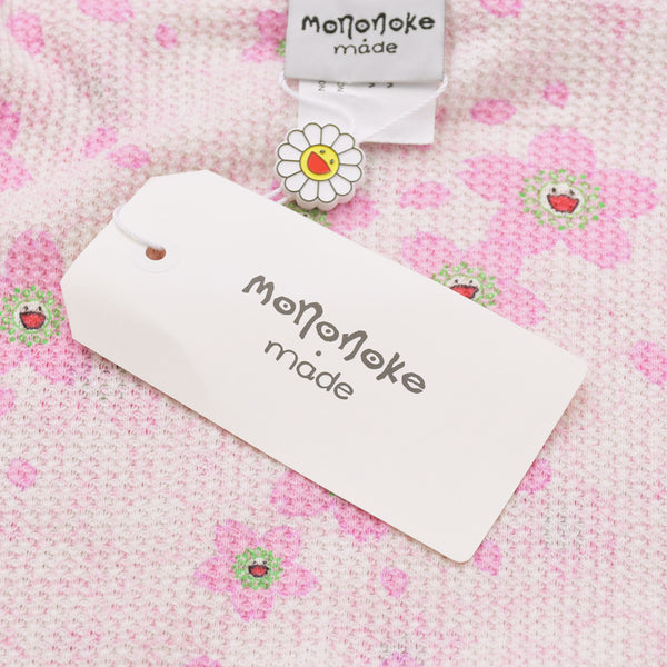 新品未使用 mononoke made モノノケ メイド ダブルフェイス ジップアップフーディー MT-MK8-0000-012 サイズL サクラ ピンク 中古 4a007255