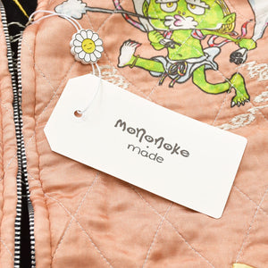新品未使用 mononoke made モノノケ メイド REVERSIBLE SKA JAMBER リバーシブル スカジャン MT-MK8-0000-025 サイズL 中古 4a007256