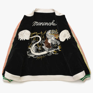 新品未使用 mononoke made モノノケ メイド REVERSIBLE SKA JAMBER リバーシブル スカジャン MT-MK8-0000-025 サイズL 中古 4a007256