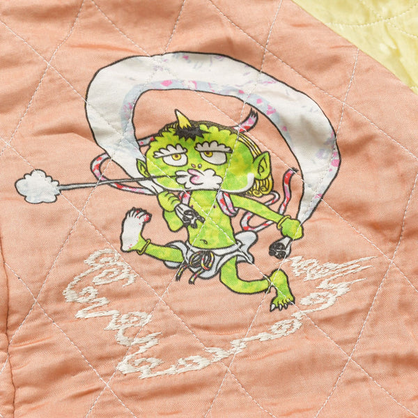 新品未使用 mononoke made モノノケ メイド REVERSIBLE SKA JAMBER リバーシブル スカジャン MT-MK8-0000-025 サイズL 中古 4a007256