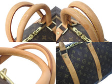 画像をギャラリービューアに読み込む, LOUIS VUITTON ルイヴィトン キーポル50 ボストンバッグ M41426 モノグラムキャンバス ブラウン ゴールド金具 美品 中古 4c072892