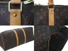 画像をギャラリービューアに読み込む, LOUIS VUITTON ルイヴィトン キーポル50 ボストンバッグ M41426 モノグラムキャンバス ブラウン ゴールド金具 美品 中古 4c072892