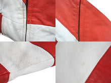 画像をギャラリービューアに読み込む, MICHAEL HOBAN マイケルホーバン American flag leather jacket アメリカ国旗 レザー ジャケット XL 美品 中古 4c072907