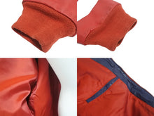 画像をギャラリービューアに読み込む, MICHAEL HOBAN マイケルホーバン American flag leather jacket アメリカ国旗 レザー ジャケット XL 美品 中古 4c072907