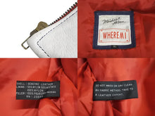 画像をギャラリービューアに読み込む, MICHAEL HOBAN マイケルホーバン American flag leather jacket アメリカ国旗 レザー ジャケット XL 美品 中古 4c072907