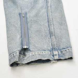 Balenciaga Raver Baggy Pants 681693 TJW60 Labor Baggy Pants, Unisex, Blue, Size 31, Excellent Condition, Used, 4a008541